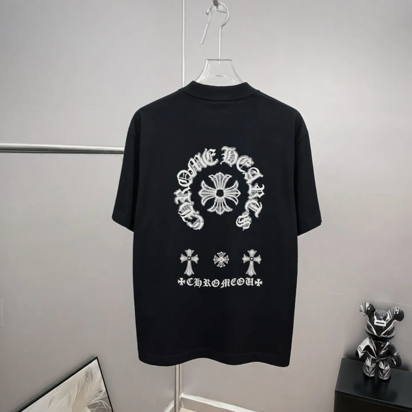 ch～ 《 》 ， T ， Same Style ， : Black White Coffee Brown Size：S（90-130 ） M（125-150 ） L（135-165 ） XL（160-190 ） XXL（185 ）
